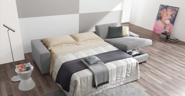Divano letto trasformabile